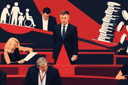 Parlamenti jelenet mérleggel – Magyar Péter 2027-es költségvetési csomagja átrendezné az adókat és az ellátásokat