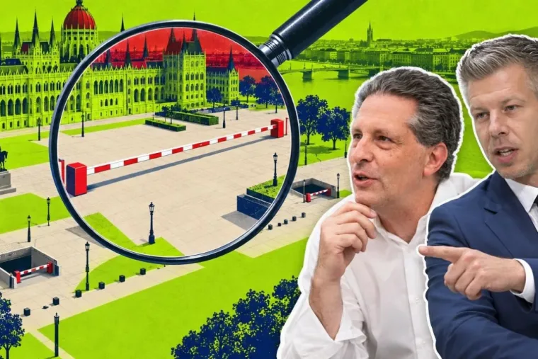 „Schiffer András Lenin-díjas Orbán-hívő kezdte terjeszteni” – Magyar Péter ordas hazugságnak nevezte a Kossuth tér teljes lezárásáról szóló híreket