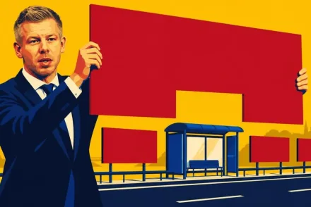 Magyar Péter asztalán a tervezet: miért pont a korábbi kék plakátok nyertesei járnának jól az új rendelettel?