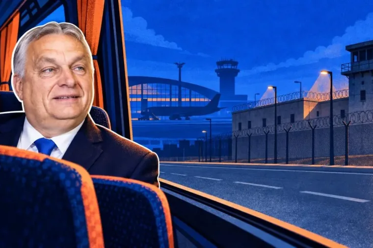 Orbán Viktor elindult haza Londonból, mialatt itthon börtönbe vitték a korábbi miniszterét
