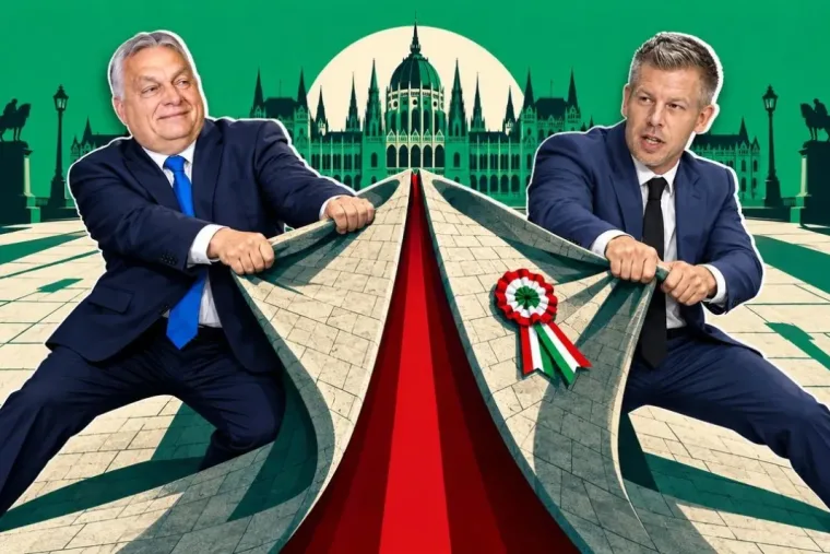 Csunderlik Péter szerint Orbán Viktor lubickolt a Kossuth-szerepben, de a nemzeti jelképek elvesztése visszaütött