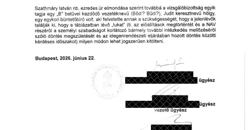 Ügyészségi feljegyzés – az aranykonvoj lefoglalásának jogi aggályai és Orbán Viktor szerepe