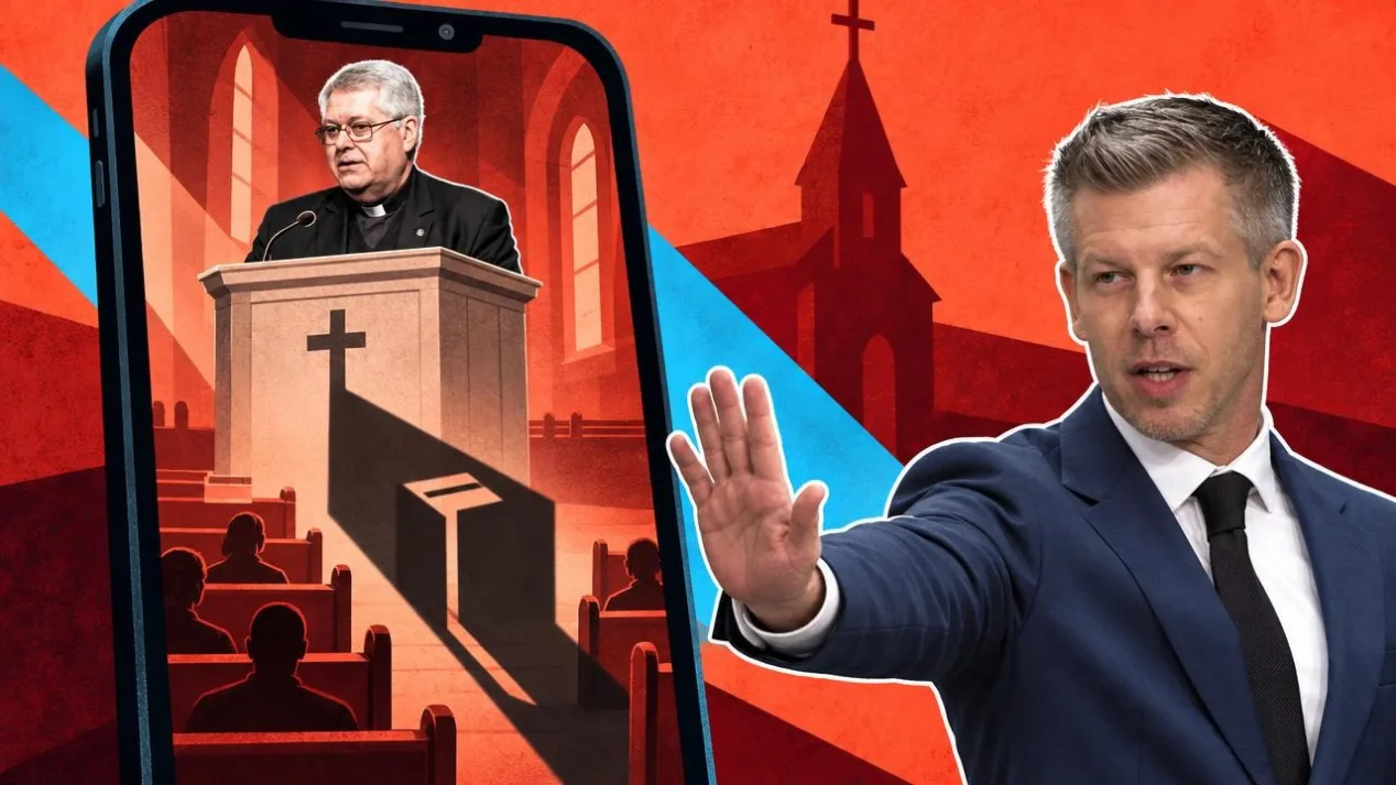 „Nemzetáruló” – Osztie Zoltán feldebrői miséje után Magyar Péter azonnali elhatárolódást követel a katolikus egyháztól