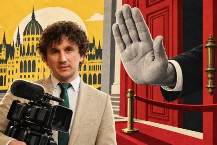 Nem engedték be a Partizánt hétfőn a parlamentbe: a sajtóiroda hirtelen megváltoztatta az indokát