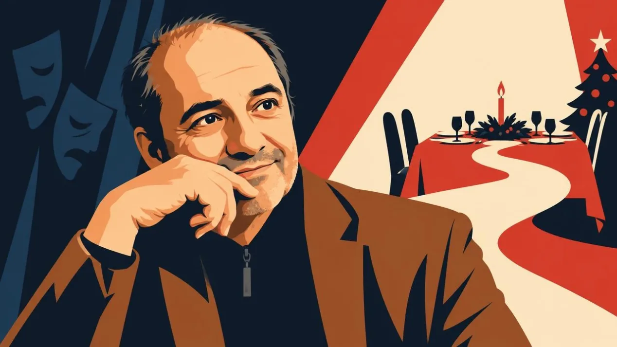 Férfiportré ünnepi asztal mellett – Rudolf Péter nagyapa lesz a családi veszteségek után