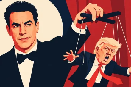 Sacha Baron Cohen kitálalt az ordítozó Donald Trumpról, akit túl könnyen néztek fajankónak